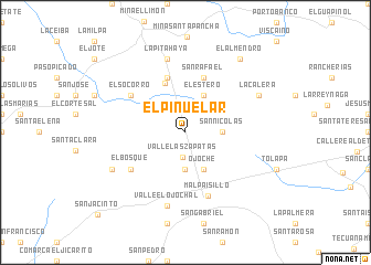 map of El Piñuelar