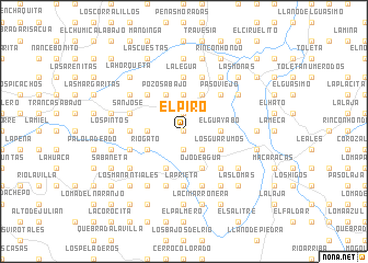 map of El Piro