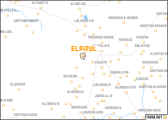 map of El Pirul