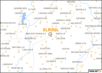 map of El Pirul