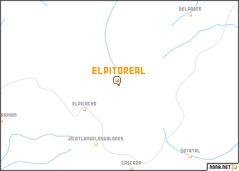 map of El Pito Real