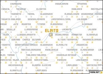 map of El Pito