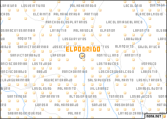 map of El Podrido