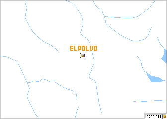 map of El Polvo