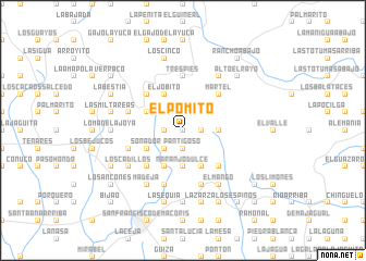 map of El Pomito