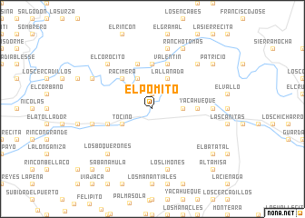 map of El Pomito