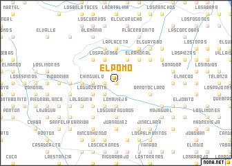 map of El Pomo