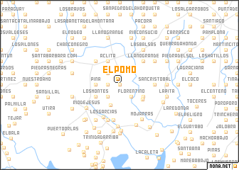 map of El Pomo