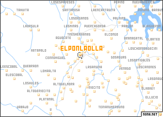 map of El Pon La Olla