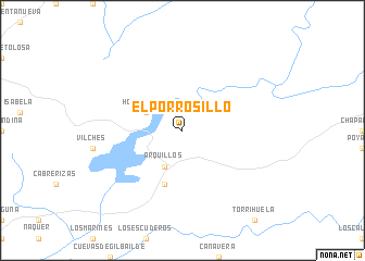 map of El Porrosillo