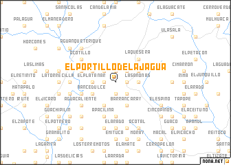 map of El Portillo de la Jagua