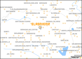 map of El Porvenir