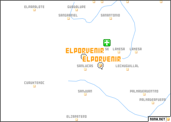 map of El Porvenir