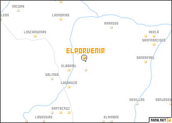 map of El Porvenir