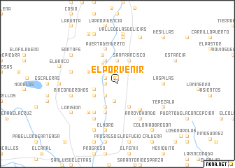 map of El Porvenir