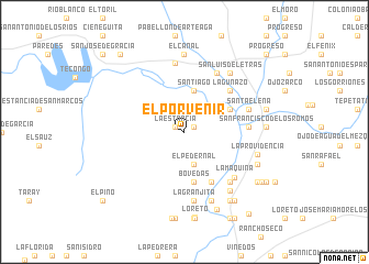 map of El Porvenir