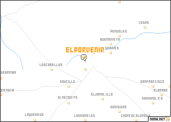 map of El Porvenir