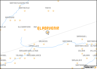 map of El Porvenir