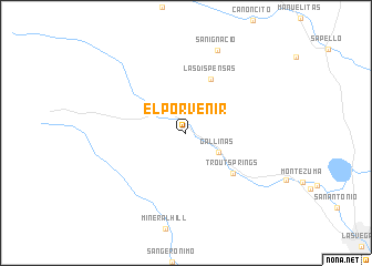 map of El Porvenir