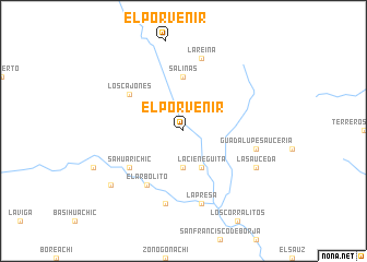 map of El Porvenir