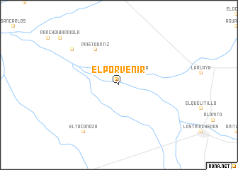 map of El Porvenir