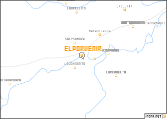 map of El Porvenir