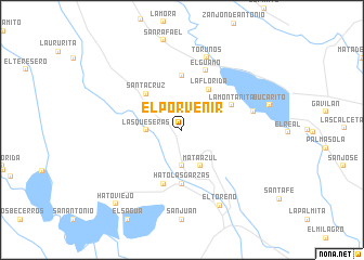 map of El Porvenir