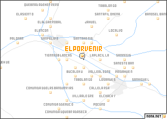 map of El Porvenir