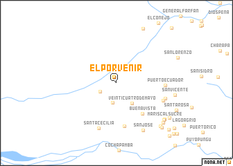 map of El Porvenir