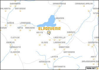 map of El Porvenir