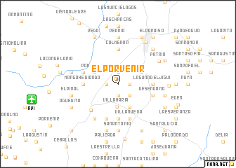 map of El Porvenir