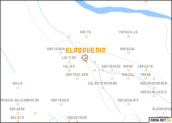 map of El Porvenir