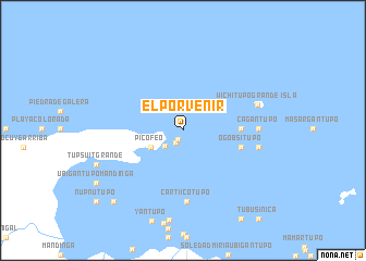 map of El Porvenir