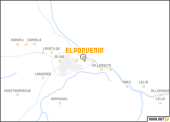 map of El Porvenir