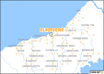 map of El Porvenir