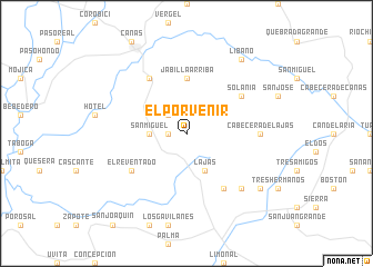 map of El Porvenir