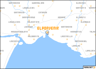 map of El Porvenir