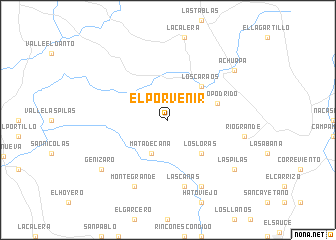 map of El Porvenir