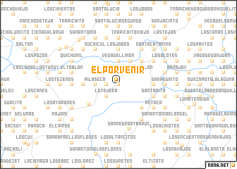 map of El Porvenir