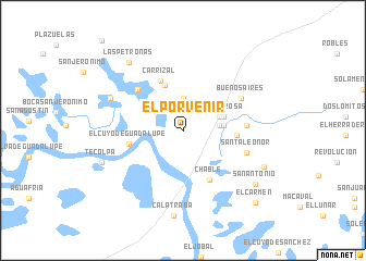 map of El Porvenir