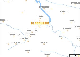 map of El Porvenir