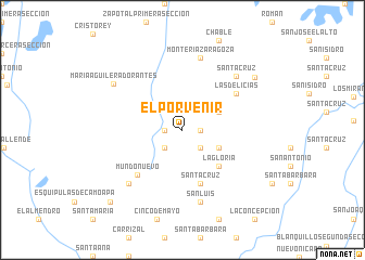 map of El Porvenir