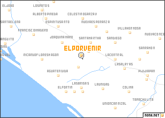 map of El Porvenir