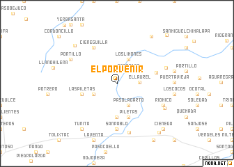 map of El Porvenir