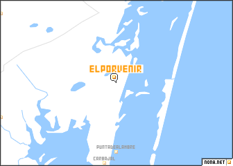 map of El Porvenir