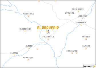 map of El Porvenir