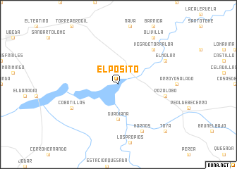 map of El Pósito