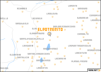 map of El Potrerito