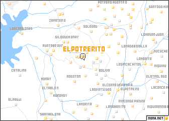 map of El Potrerito