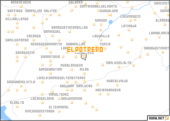 map of El Potrero